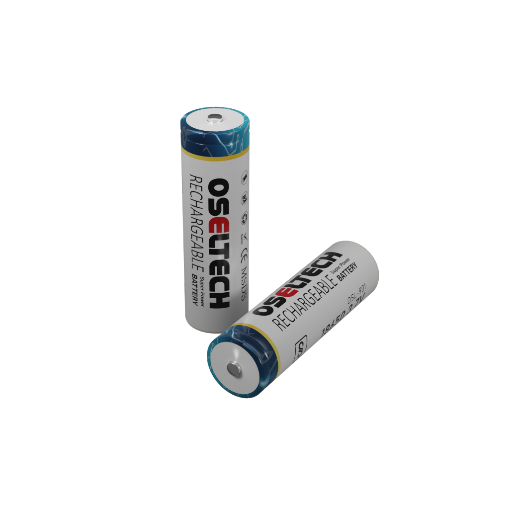 18650 3.7V 3800mAH Rechargeable Lithium Ion Battery (Pack of 2)