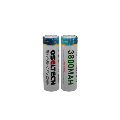 18650 3.7V 3800mAH  Rechargeable Lithium Ion Battery (Pack of 2)