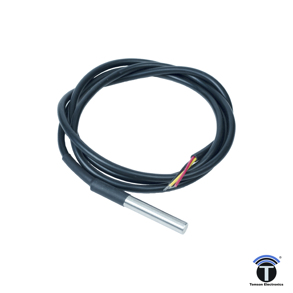 Waterproofed DS 18B20 Temperature Sensor Probe Buy Online TOMSON