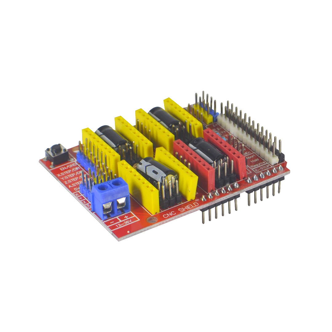 Youmile CNC Shield V3.0 Erweiterungsplatinen Kit mit Platine für Arduino, 4 Stück DRV8825 Youmile CNC Shield V3.0 Erweiterungsplatinen Kit mit Platine für Arduino, 4 Stück DRV8825