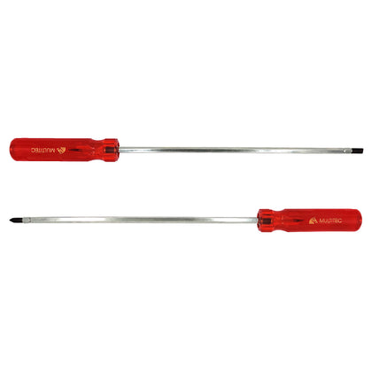 2 in 1 Reversible Screw Driver with Hexagon Rod & Extra Hard Tips R6250