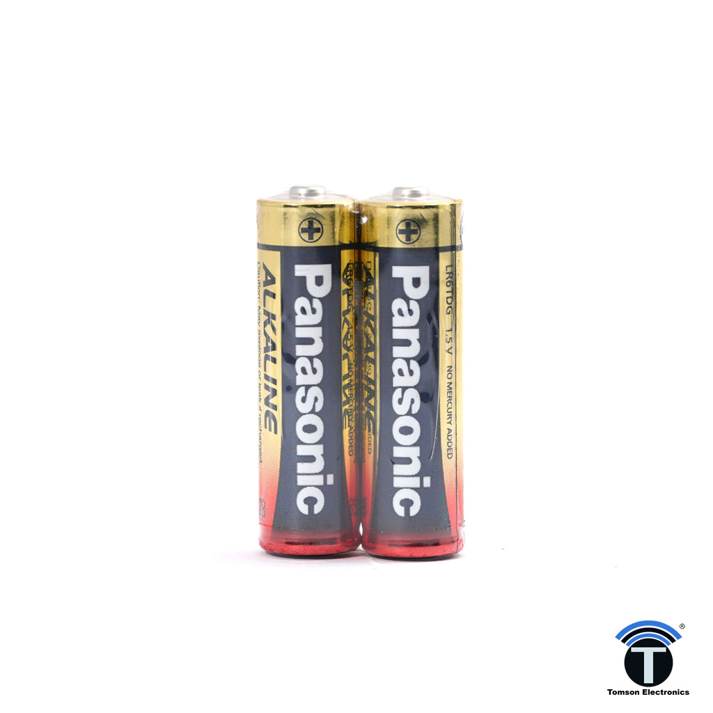 AA 1.5V Panasonic Alkaline Battery (Pack of 2) – TOMSON ELECTRONICS