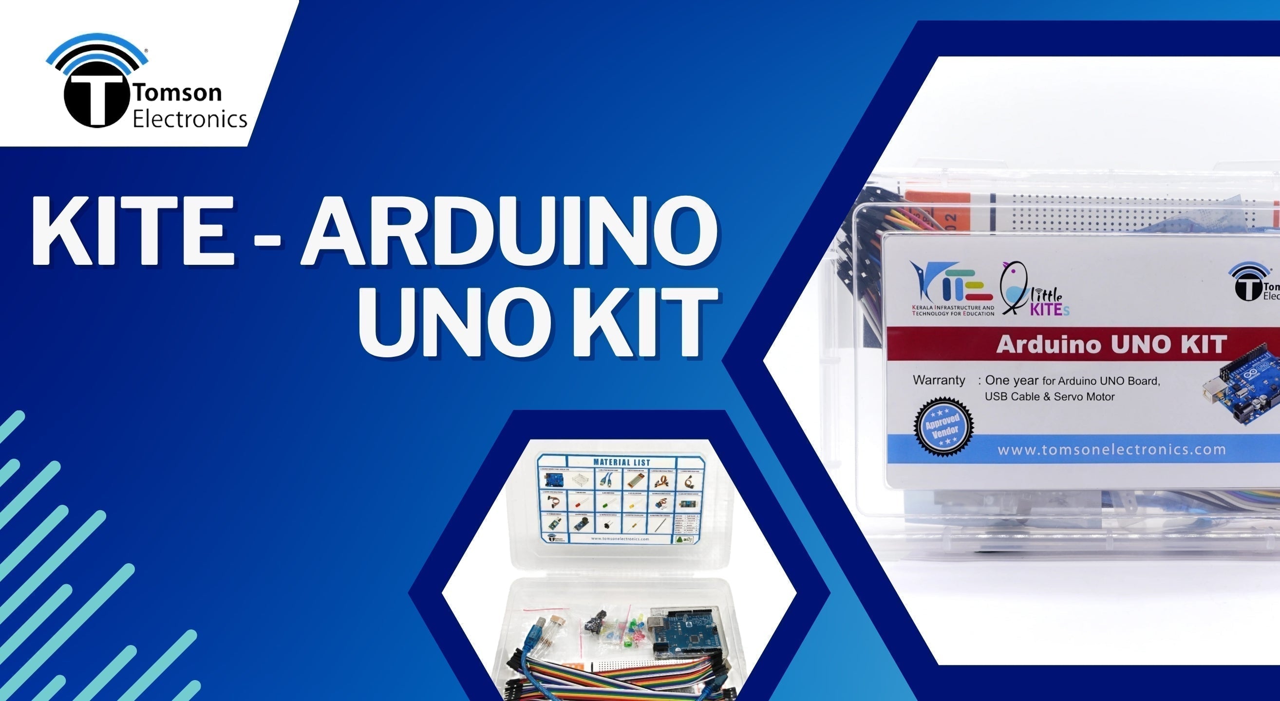Buy Kerala's KITE Arduino Kit – Best STEM Robotics Kit – Tomson Electronics
