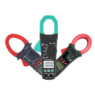 AC DC True RMS Clamp Meters 