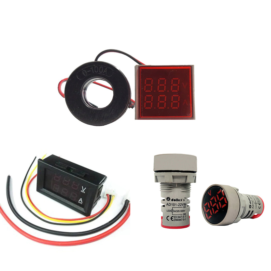 Panel Meters for Voltage and Current Measurement