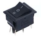 Calonix 6203 16A ON-OFF-ON 3-Position DPDT Heavy-Duty Rocker Switch for Industrial and Motor Control