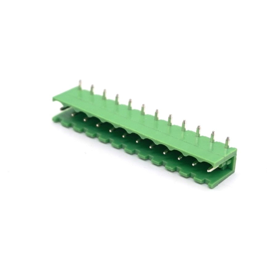 XY2500 Series 12-Pole Right Angle PCB Header 5.08mm Pluggable Terminal Block Connector 2