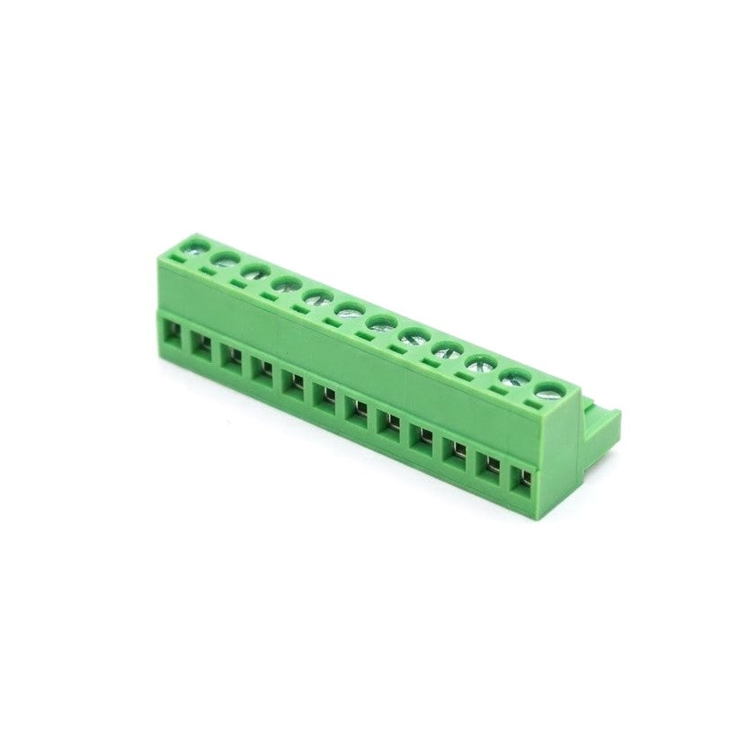 XY2500 Series 12-Pole Right Angle Female Terminal Block  – 5.08mm Pitch 90° Socket Connector