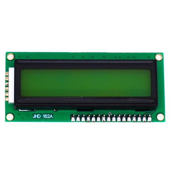16x2 Green LCD Display with I2C Backpack for Arduino and ESP32
FRONT