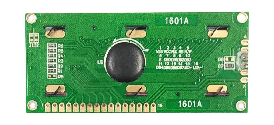 16×1 LCD Green JHD Display (C) – Character LCD Module