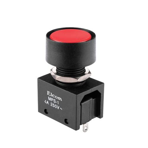 ELCOM MPS-1 Red – Panel Mount Push Switch Online Buy – Tomson Electronics