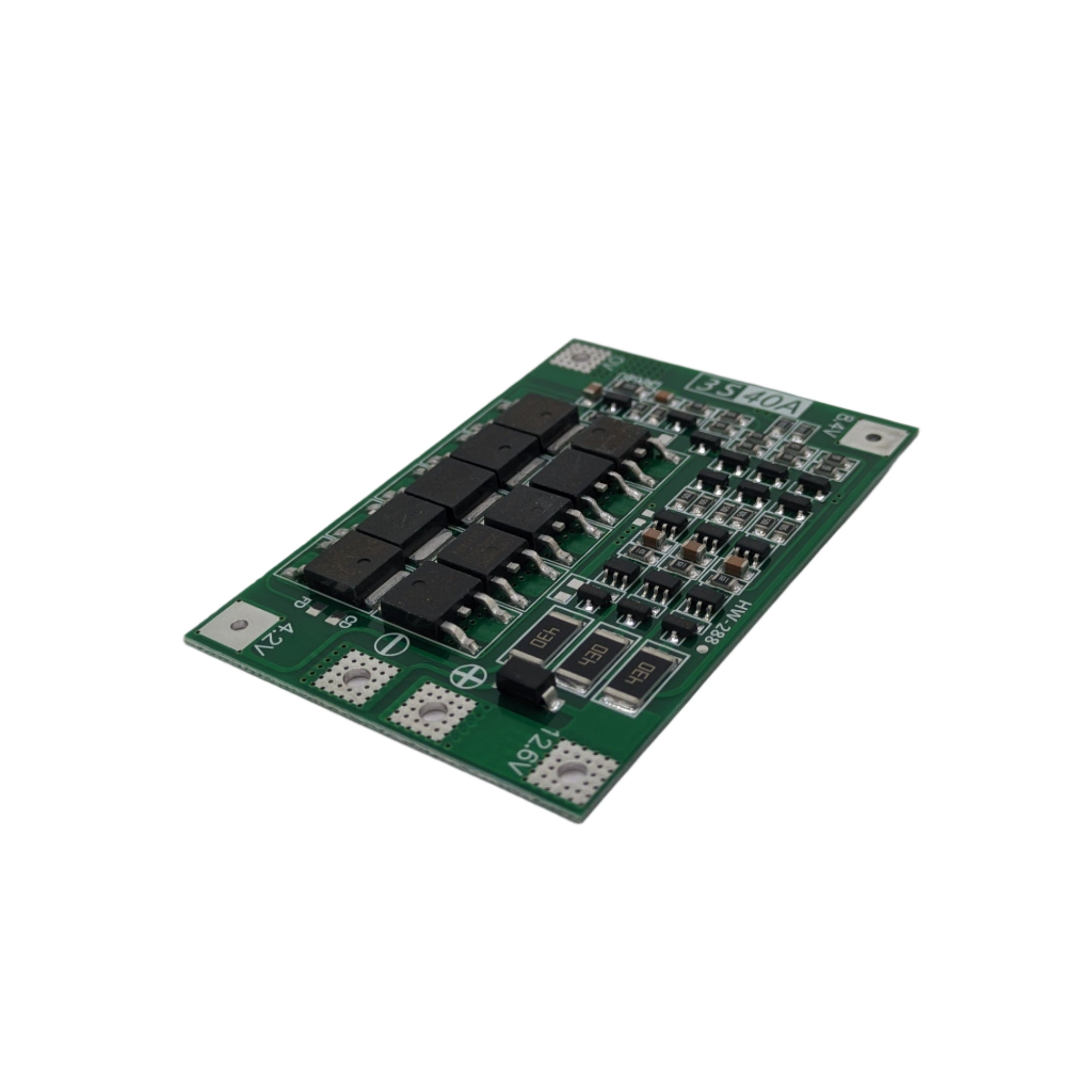 3S 11.1V 40A Lithium Battery Management System with Protection Circuit 