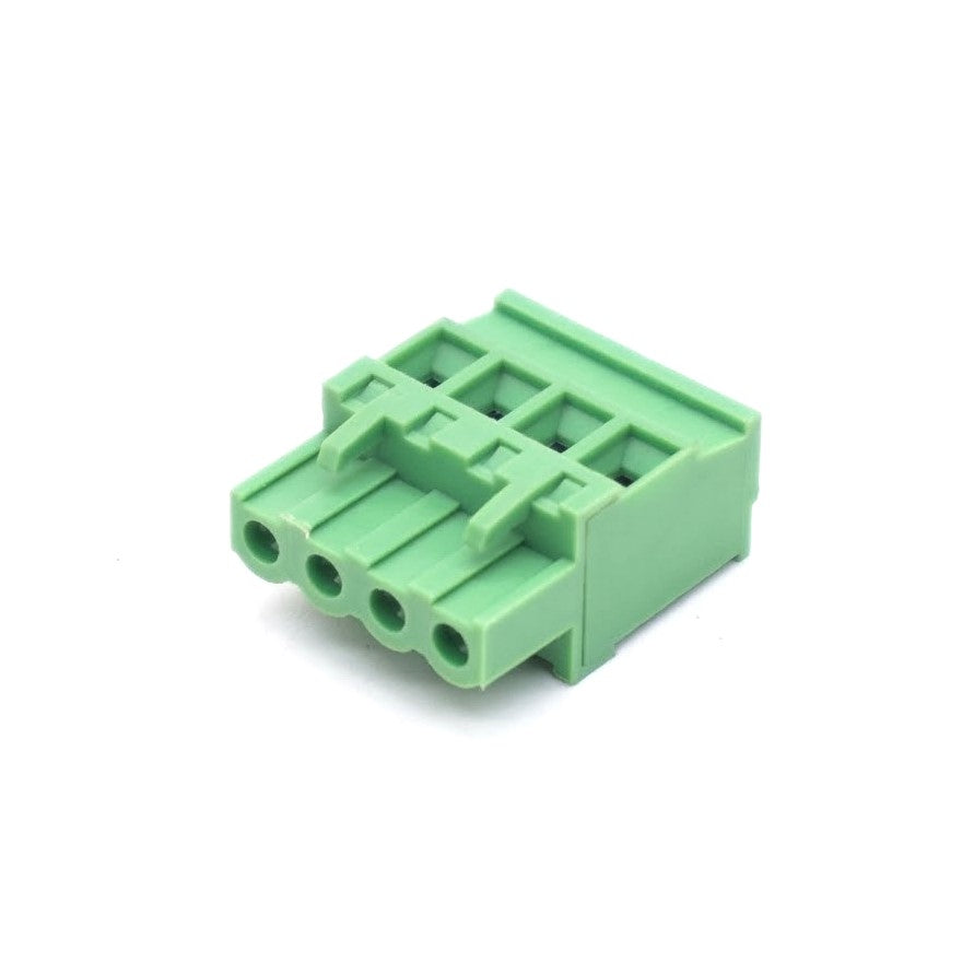 XY2500 Series 4-Pole Straight Female Terminal Block – 5.08mm Pitch PCB Socket Connector