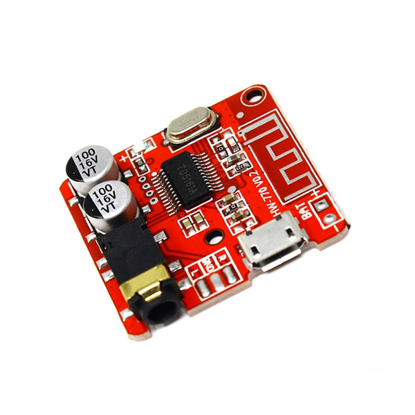 Bluetooth 4.1 Decoder MP3 Recording Module Wireless Audio Player Board FRONT
