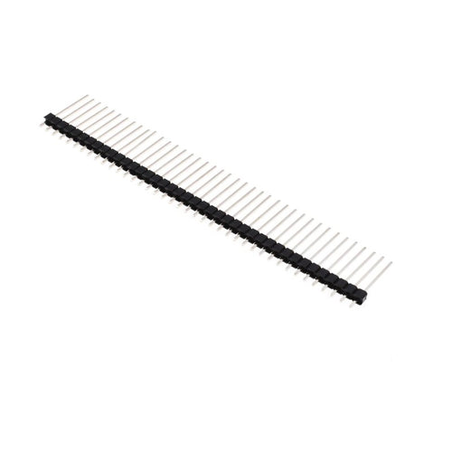 Burg Strip 40x1 20mm Male Straight – 2.54mm Pitch Breakable Pin Header