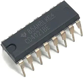 CD 4021 – 8-Bit Serial-In Parallel-Out Shift Register IC 
