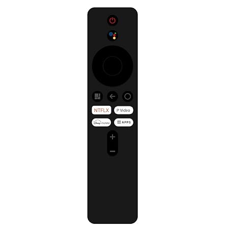 Redmi/Xiaomi Bluetooth Voice Smart TV Remote with Netflix & Prime Video Hotkeys