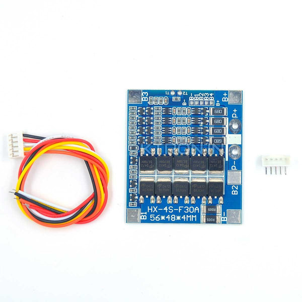 4S 30A Battery Management System (BMS) Board – Lithium Battery Protection Module