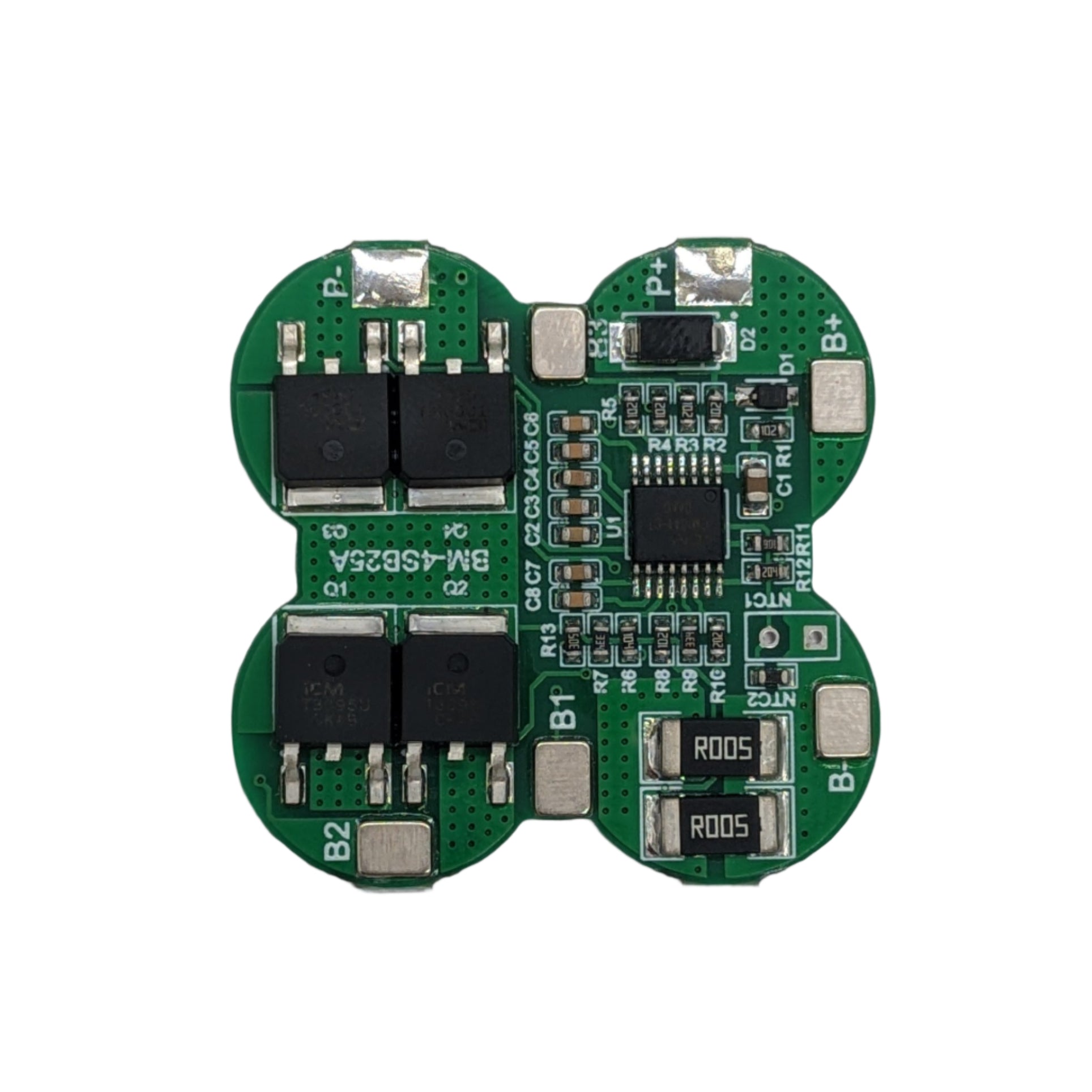 4S 14.8V 15A Li-ion BMS with Battery Protection 