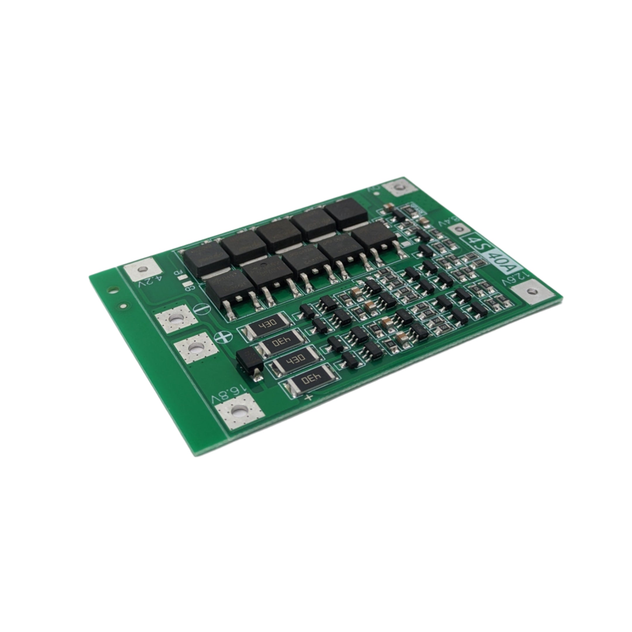 4S 14.8V 40A Lithium Battery Management System with Protection Circuit 