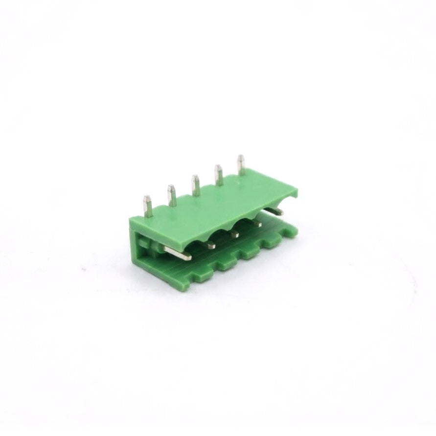 XY2500 Series 5-Pin Right Angle Male Header – 5.08mm Pitch PCB Mount Connector