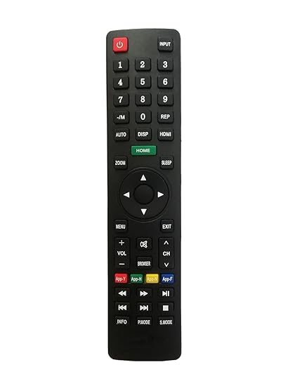 Clarion Smart LED TV Remote Control – Non‑Voice Infrared Replacement