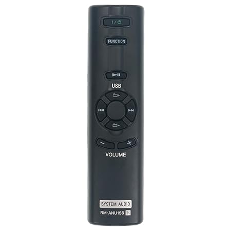 RM‑ANU156 Replacement Remote for Sony Home Theater Systems – SA‑D Series (IR)