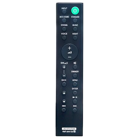 RMT-AH412U Replacement Remote for Sony Home Theatre Systems – HT-S Series Compatible
