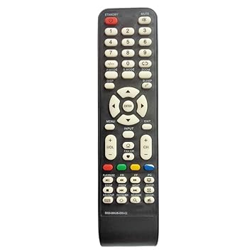 CH.LED33 Universal Replacement Remote for Chinese Assembled LED TVs (iBell, Castor)
