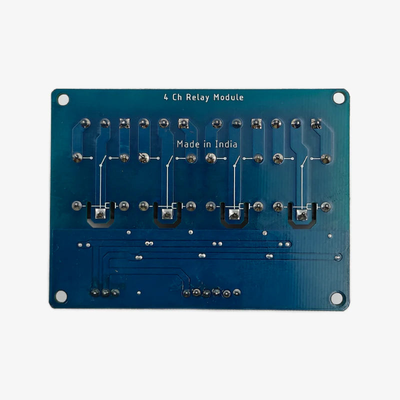 5V/3.3V 4-Channel Opto-Isolated Relay Module 7A (Grade A)