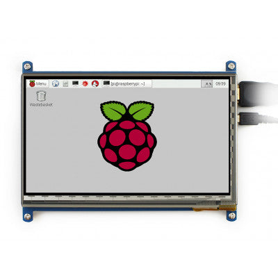 Raspberry Pi 7 Inch HDMI Touch Screen Display – Waveshare Capacitive LCD