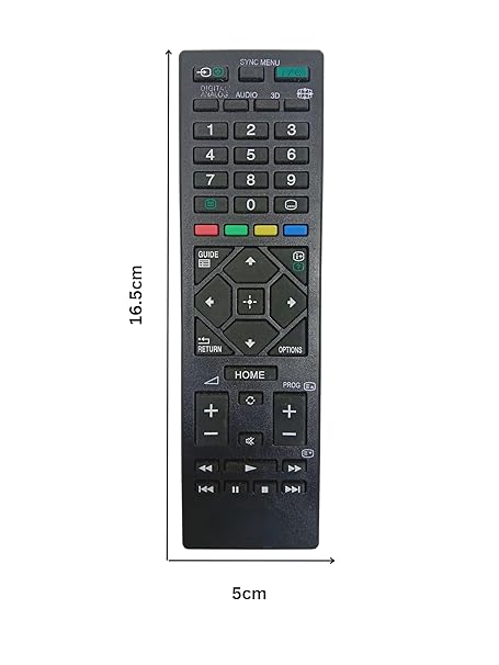 Sony Bravia TV Remote – IR Remote with 3D and YouTube Hotkeys (No Voice)