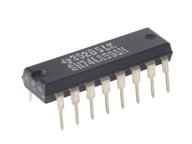 74LS595 – 8-Bit Serial-In Parallel-Out Shift Register with Output Latch 