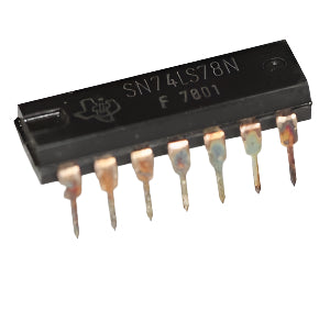 74LS78 – Dual J-K Flip-Flop with Preset and Clear 