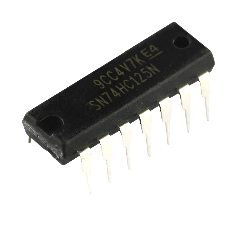 74 HC 125 – Quad Buffer with 3-State Outputs 