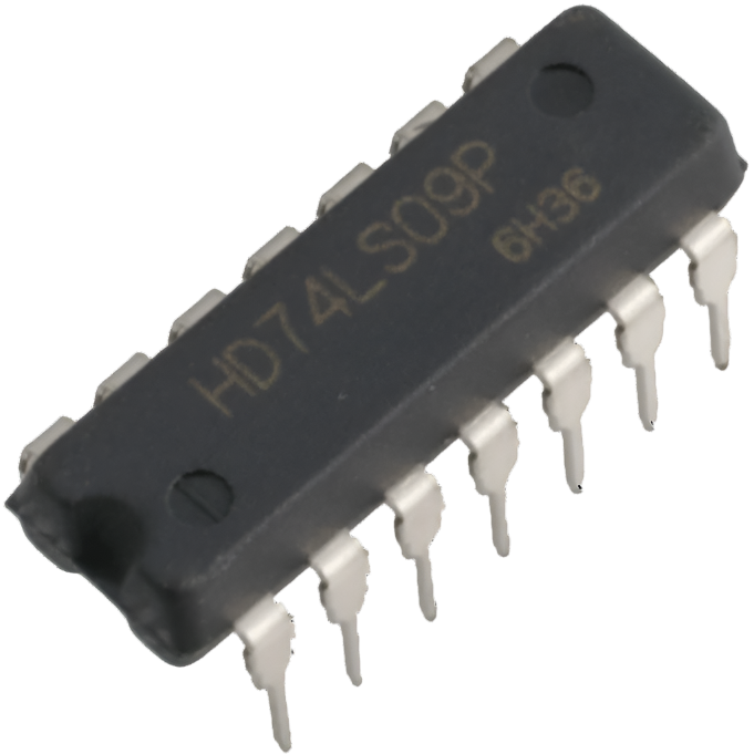 74 LS 09 – Quad 2-Input AND Gate with Open-Collector Outputs