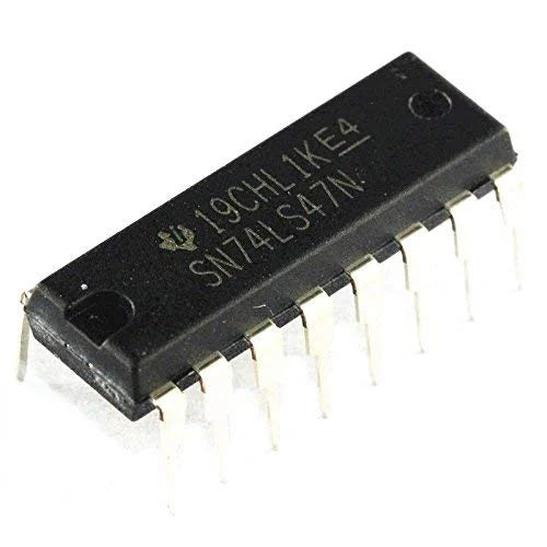 74LS47 – BCD to 7-Segment Decoder/Driver IC 
