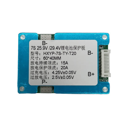 7S 25.9V 20A Li-ion BMS HXYP-7S-TY-T20 
