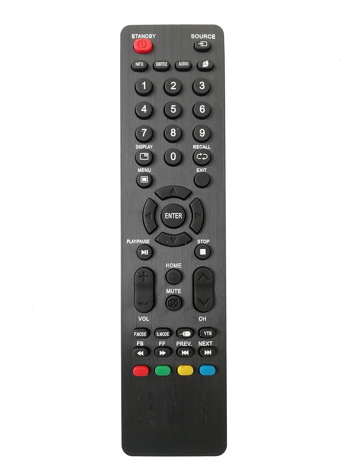 Universal Remote Compatible with Onix Smart LED/LCD TVs – IR Based (Non‑Voice)