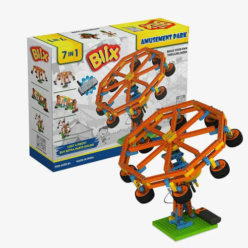 BLIX Amusement Park FG-TOY STEM Construction Kit for Kids 0