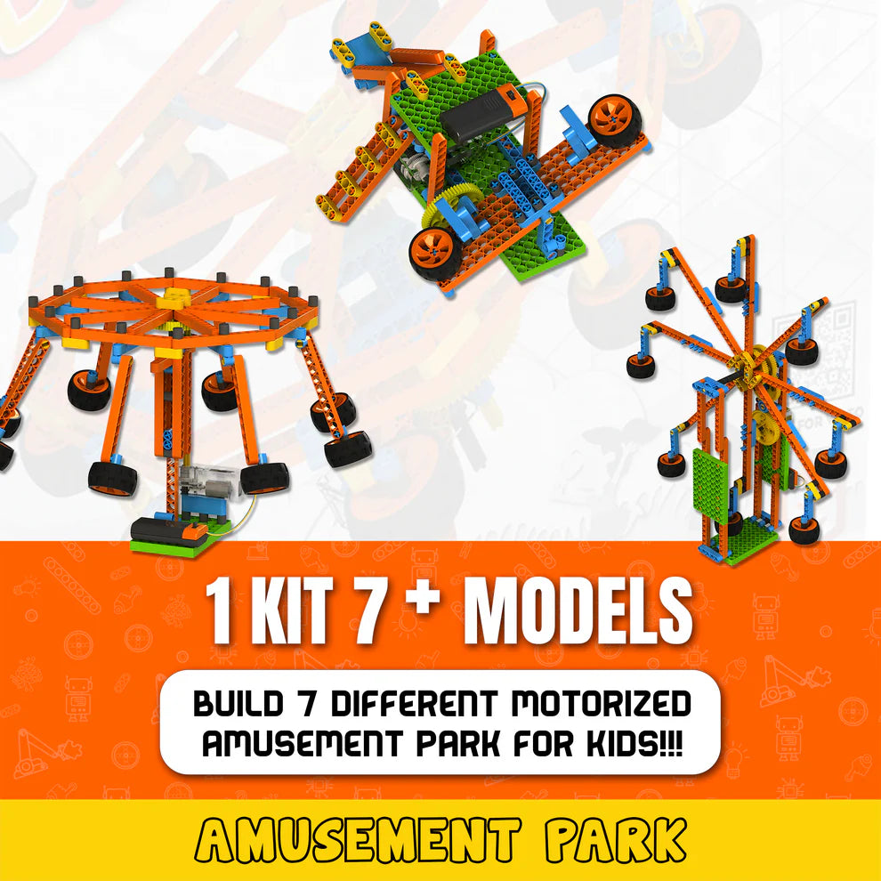 BLIX Amusement Park FG-TOY STEM Construction Kit for Kids 1
