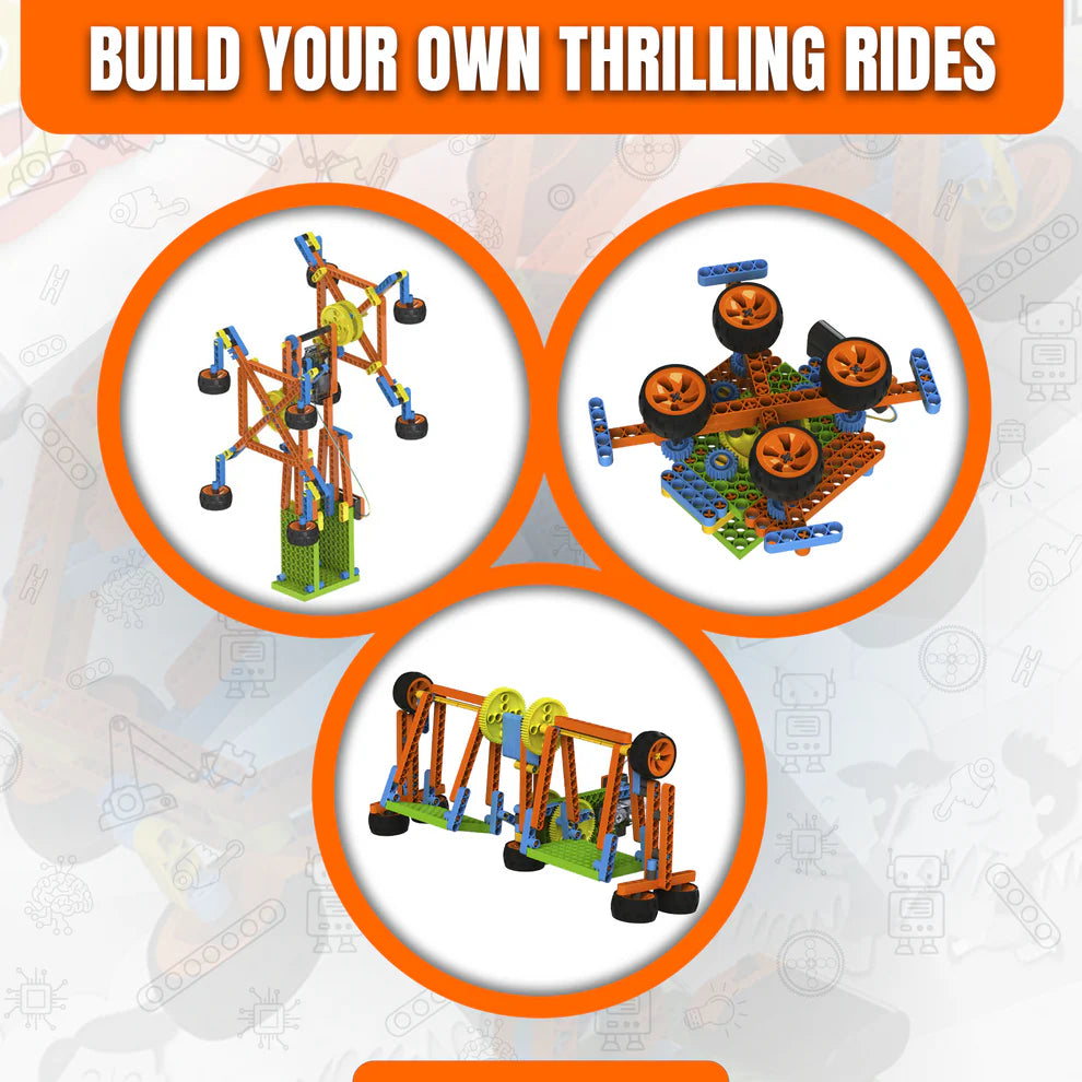 BLIX Amusement Park FG-TOY STEM Construction Kit for Kids 2