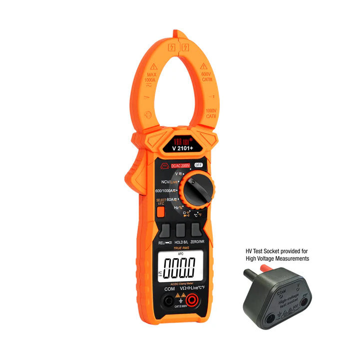 Vartech V2101+ Digital Clamp Meter True RMS Multimeter INFO