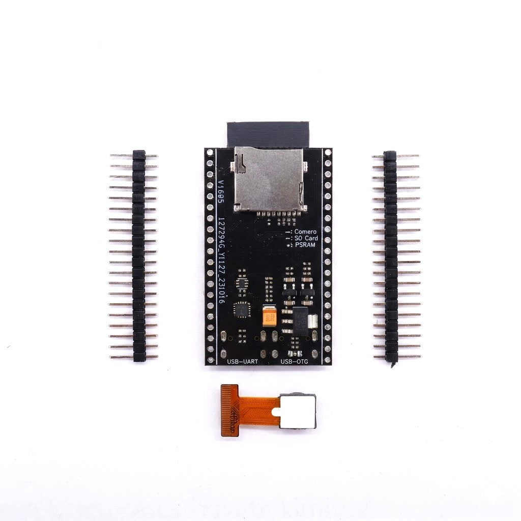 ESP32 S3 DevKit N16R8 Dual USB Board with OV3660 Camera for AI and Vision Projects BACK