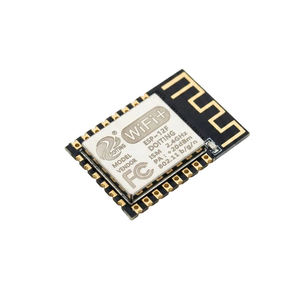 ESP8266-12F High Performance 2.4GHz Wi-Fi Module with Enhanced PCB Antenna for IoT Projects
