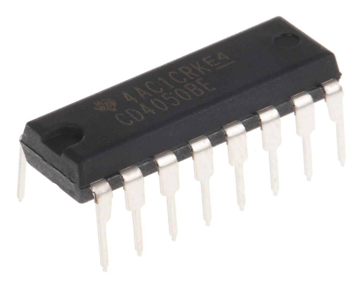 CD 4050 BE TEX – Hex Buffer IC (Non-Inverting) 