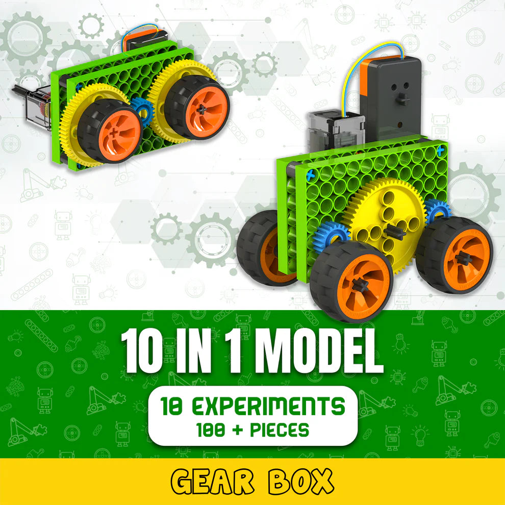 Blix Robotix Gears Box Science Kit STEM Educational Building Set 2