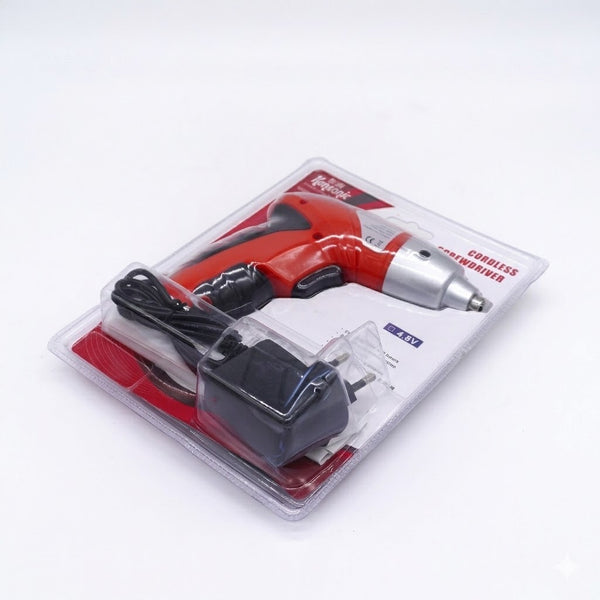Kensonic KX81TLS 4.8V Cordless Screwdriver Kit | Rechargeable Electric Driver with LED Light