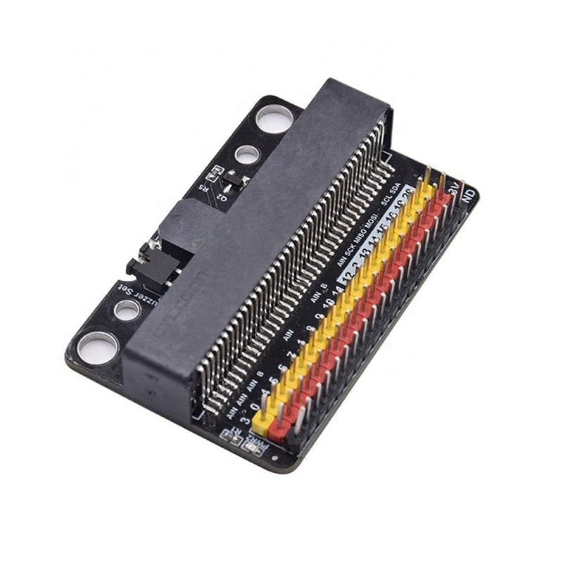 Micro Bit GPIO Expansion Board with Screw Terminals and Pin Header Breakout
