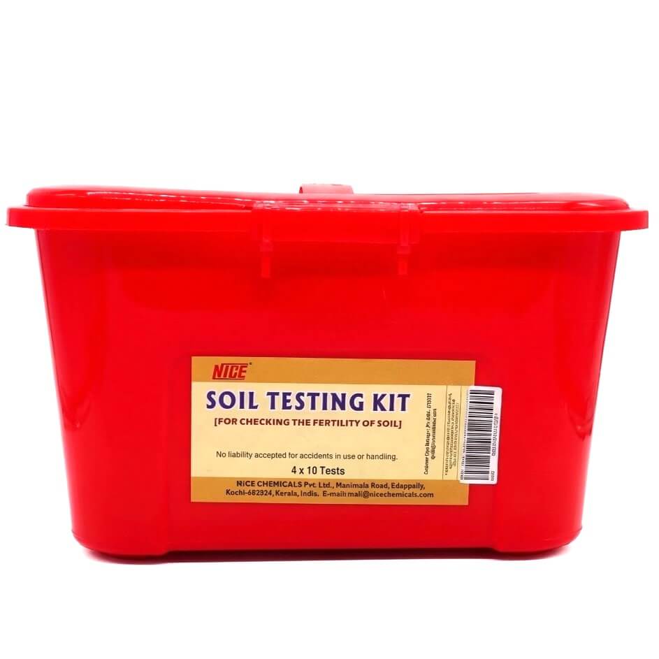 NICE Soil Testing Kit CAT# S25550 for Agriculture and Gardening
